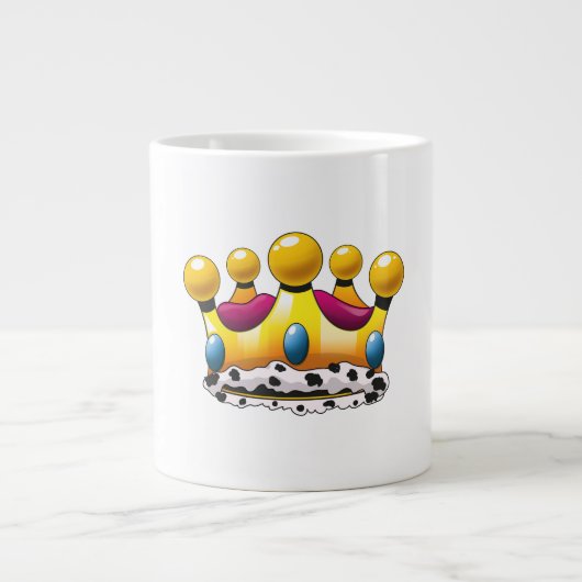 王冠 ジャンボコーヒーマグカップ (正面)