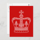 王冠 ポストカード (正面/裏面)