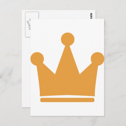 王冠 ポストカード (正面/裏面)