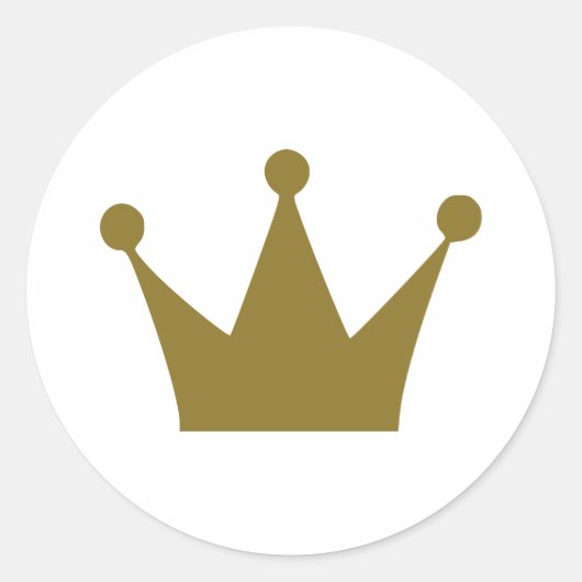 王冠 ラウンドシール (正面)