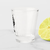 王冠、年、星と女の子の旅 ショットグラス (右)