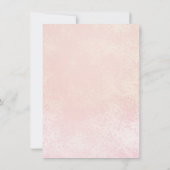 王冠 |蝶フローラ赤ちゃんシャワービンゴカード 招待状 (裏面)