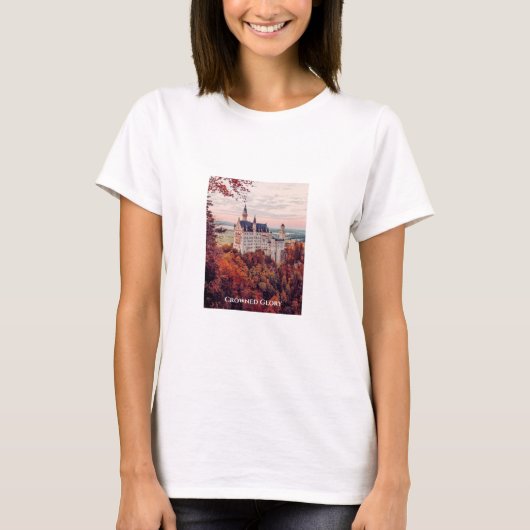 王冠Glory Tシャツ – ロイヤリティ&エレガンス (正面)