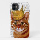 王冠Portraiを持つショウガ猫 Case-Mate iPhoneケース (裏面)