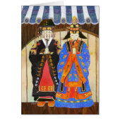 王及び女王の結婚式の招待状 (正面)