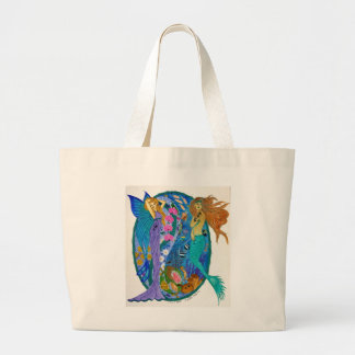 王国のトートバックの姉妹 ラージトートバッグ