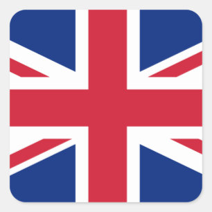 王国の国統一された旗 スクエアシール