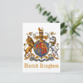 王国の紋章統一された ポストカード (スタンド正面)