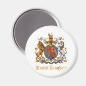 王国の紋章統一された マグネット (正面/裏面)