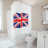 王国の統一された国旗+アイディア シャワーカーテン (インサイチュ)