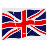 王国の統一された国旗+アイディア ラージペーパーバッグ (裏面)