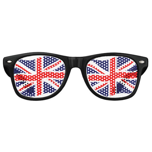 王国の統一された国旗+アイディア レトロサングラス (正面)