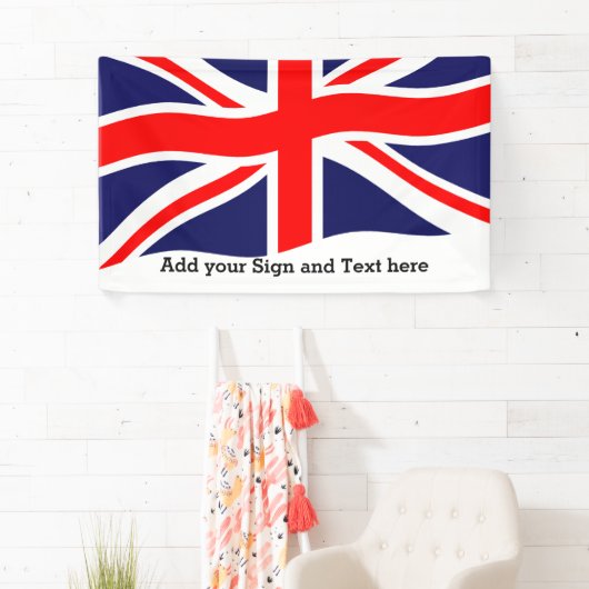 王国の統一された国旗+アイディア 横断幕 (インサイチュ)