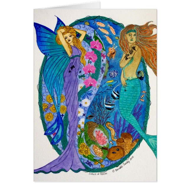 王国カードの姉妹 (正面)