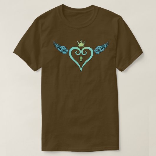 王国ハート Tシャツ (デザイン正面)