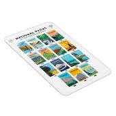 王国一覧の統一された国立公園 マグネット (右側)