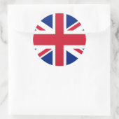 王国国旗のステッ統一されたカー ラウンドシール (バッグ)