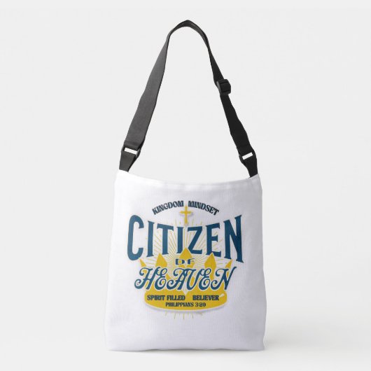 王国思想 クロスボディバッグ (正面)