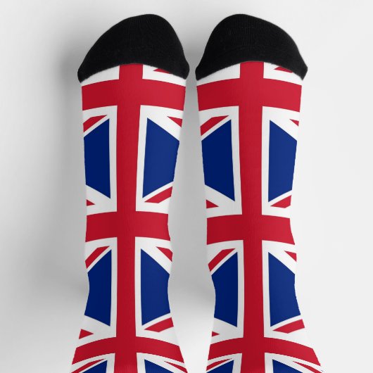 王国旗を持つ女性ソックス統一された ソックス (上部)