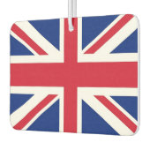 王国旗を掲げる車の新統一された気 カーエアーフレッシュナー (左)