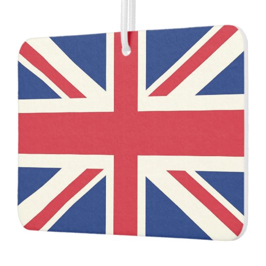 王国旗を掲げる車の新統一された気 カーエアーフレッシュナー (左)