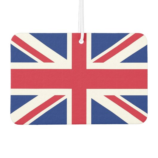 王国旗を掲げる車の新統一された気 カーエアーフレッシュナー (正面)