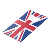 王国旗統一された クレジットカード栓抜き (正面アングル)