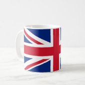 王国旗統一された コーヒーマグカップ (正面左)