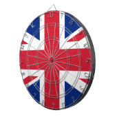 王国旗統一された ダーツボード (正面右)