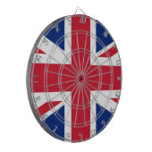 王国旗統一された ダーツボード (正面左)