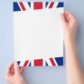 王国旗統一された チラシ (手)