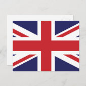 王国旗統一された ポストカード (正面/裏面)