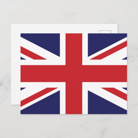 王国旗統一された ポストカード (正面/裏面)