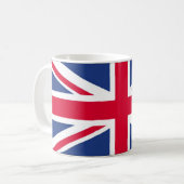 王国統一された国旗 コーヒーマグカップ (正面左)