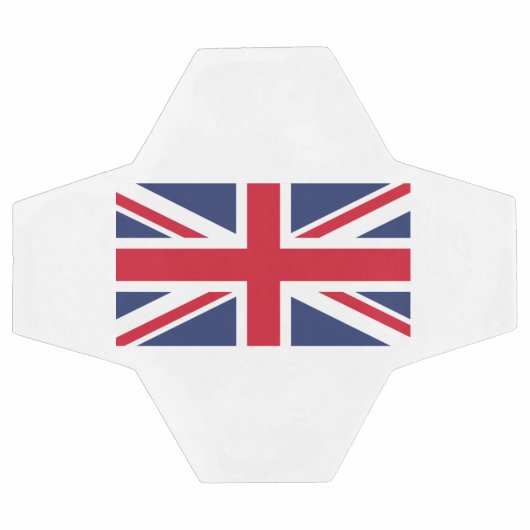 王国統一された国旗 サッカーボール (フラット)