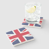 王国統一された国旗 ストーンコースター (横)