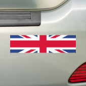 王国統一された国旗 バンパーステッカー (車上)