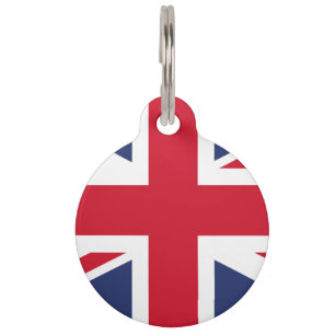 王国統一された国旗 ペット ネームタグ