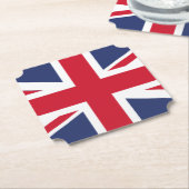 王国統一された国旗 ペーパーコースター (アングル)