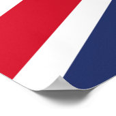 王国統一された国旗 ポスター (角)