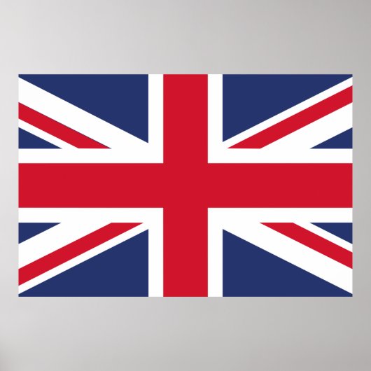 王国統一された国旗 ポスター (正面)