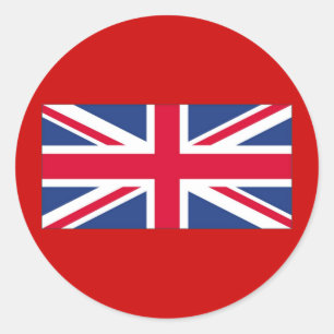 王国統一された国旗 ラウンドシール