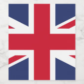 王国統一された国旗 ワインラベル (シングルラベル)