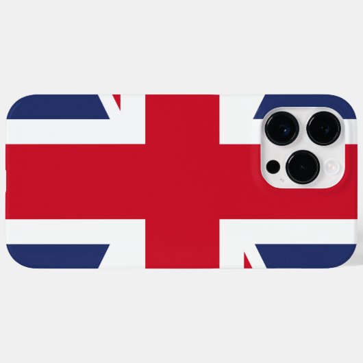 王国統一された国旗 Case-Mate iPhoneケース (裏面 (横))