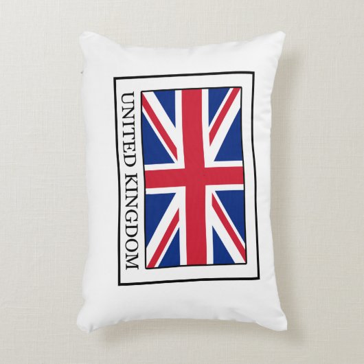 王国統一された枕 アクセントクッション (正面(垂直))