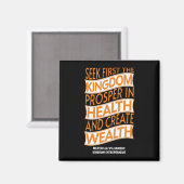 王国起業家クリスチャン事業 マグネット (正面/裏面)