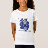 王女および宇宙飛行士のTシャツ-媒体 Tシャツ (正面)