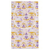 王女が付いているパターン スモールペーパーバッグ (裏面)