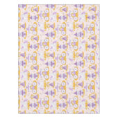 王女が付いているパターン テーブルクロス (正面)