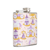 王女が付いているパターン フラスク (右)